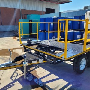 uniquely built trailer