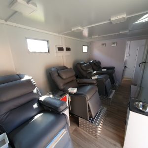 clinic trailer - custom trailer