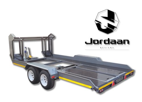 racing car trailer